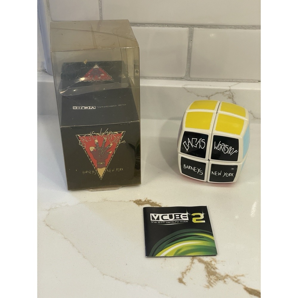 Lady Gaga's Workshop V-Cube 2 Puzzle Toy Verdes Barneys New York Limited Edition